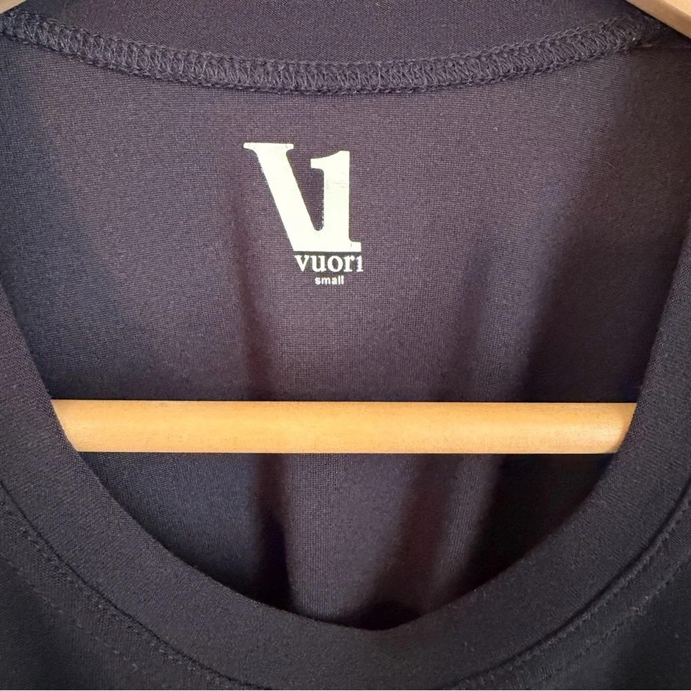 Vuori Trinity Twist Back Racerback Tank Top Black Women’s Size Small - Picture 3 of 9
